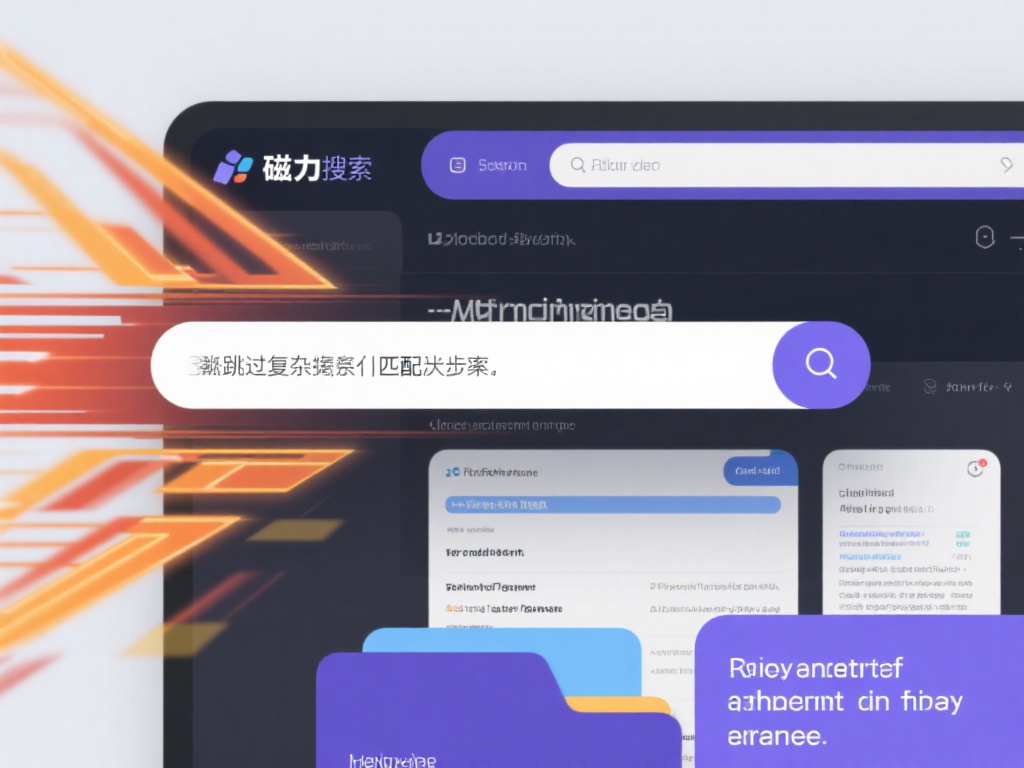 速度与效率
磁力搜索直接跳过复杂的索引