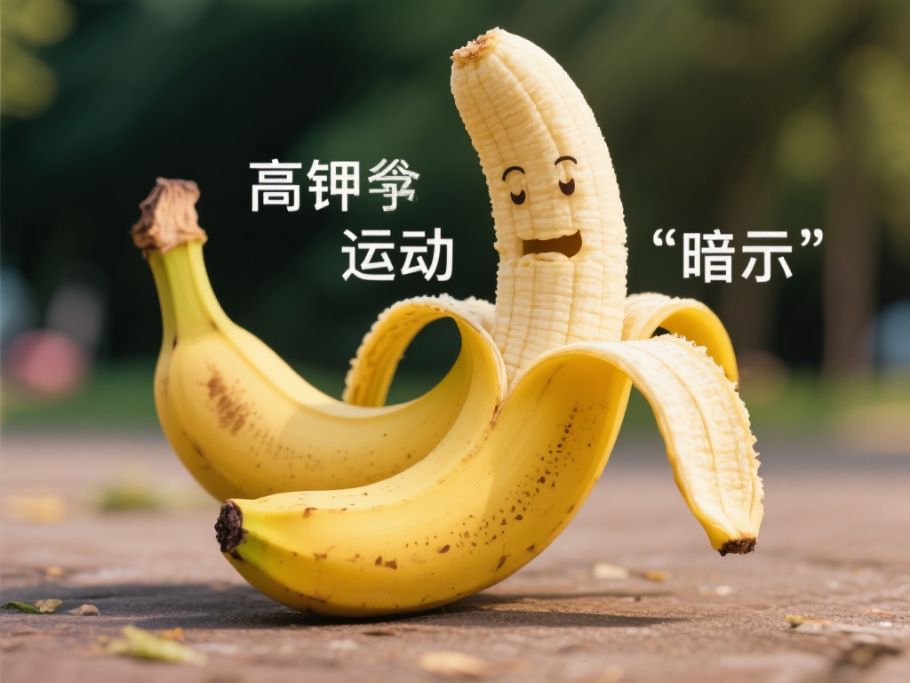 香蕉因其高钾含量和能迅速补充能量而成为许